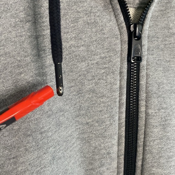 Alaskan Hardgear by Duluth Trading Co Gray Full Zip Hoodie- size L - Picture 6 of 7